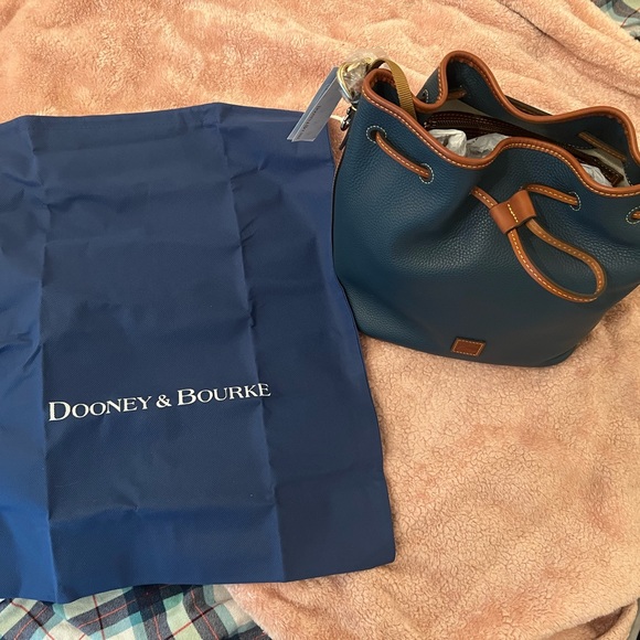 Dooney & Bourke Pebble Grain Drawstring Bag - Picture 10 of 12